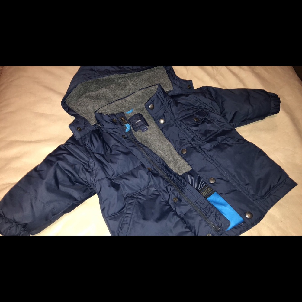 BabyGap navy winter coat 18/24 month